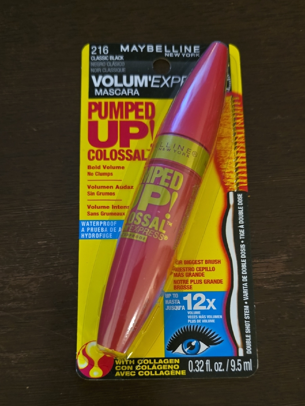 Maybelline Pumped Up! Colossal Mascara - 216
